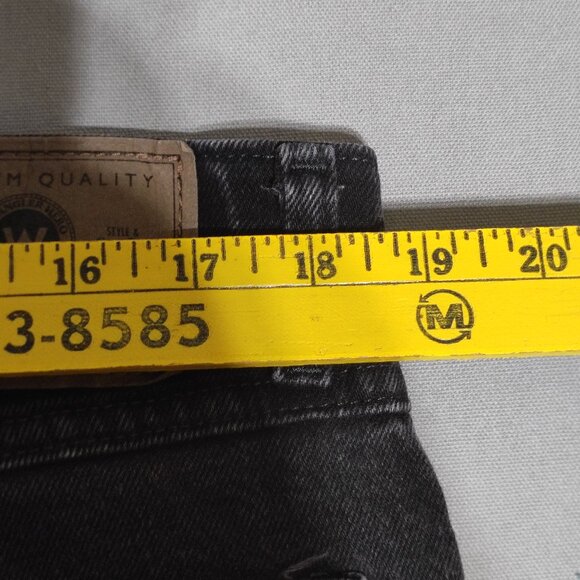 Wrangler jeans men's size 38X30 dark grey colour straight leg denim - Picture 9 of 11